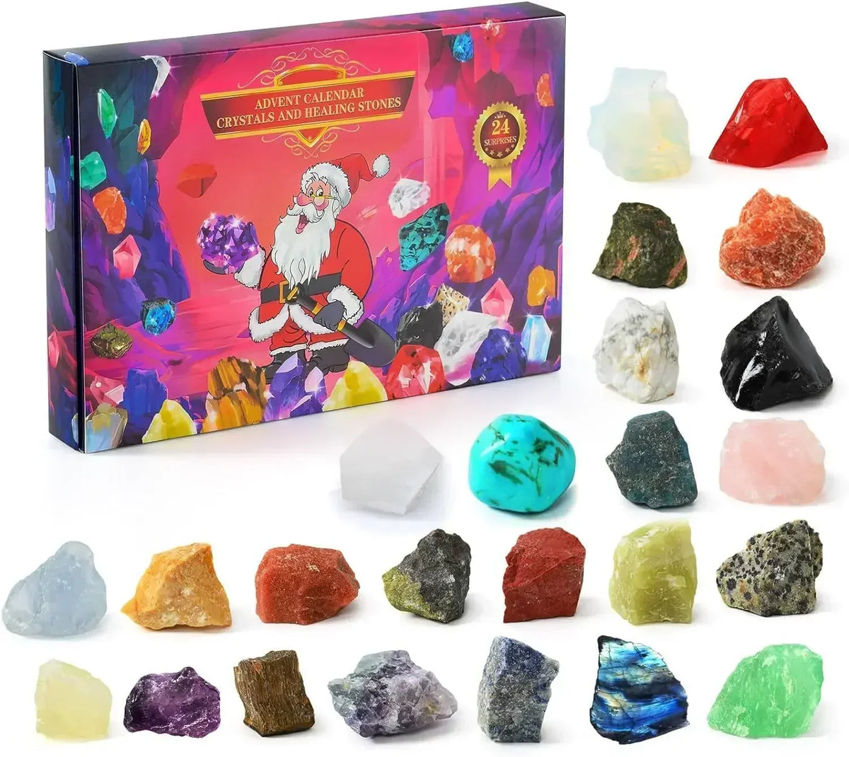 GemMagic – Kalendarz adwentowy dla dzieci z 24 błyszczącymi klejnotami