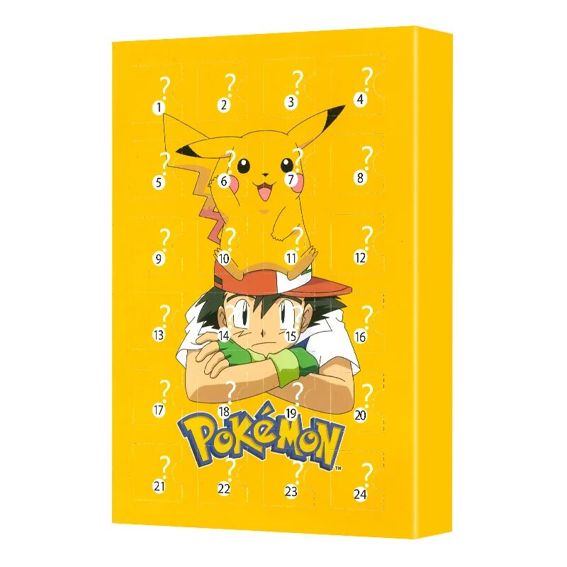 24 figurki Pokémon i kalendarz adwentowy
