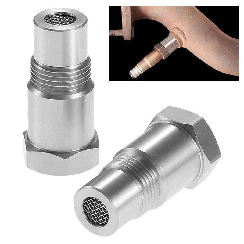 Adapter czujnika O2 z mini katalizatorem M18×1,5 do usuwania błędu CEL