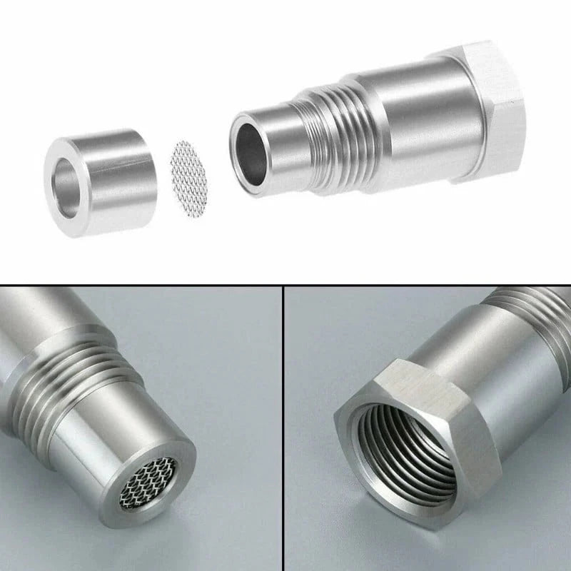 Adapter czujnika O2 z mini katalizatorem M18×1,5 do usuwania błędu CEL