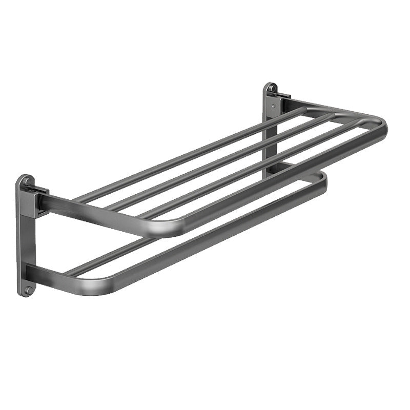 Aluminiowy wieszak na ręczniki, montowany na ścianie