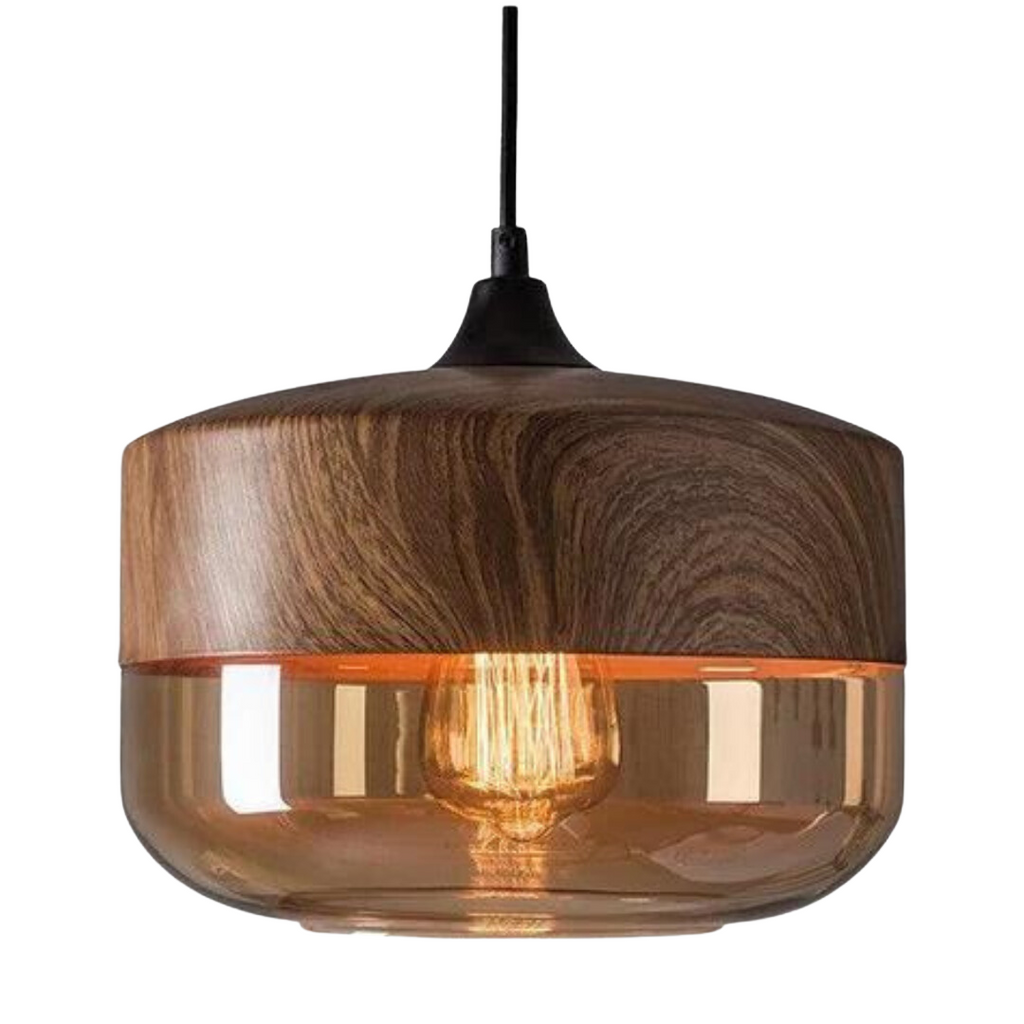 Arven – skandynawska drewniana lampa wisząca w ponadczasowym nordyckim designie z ciepłym światłem