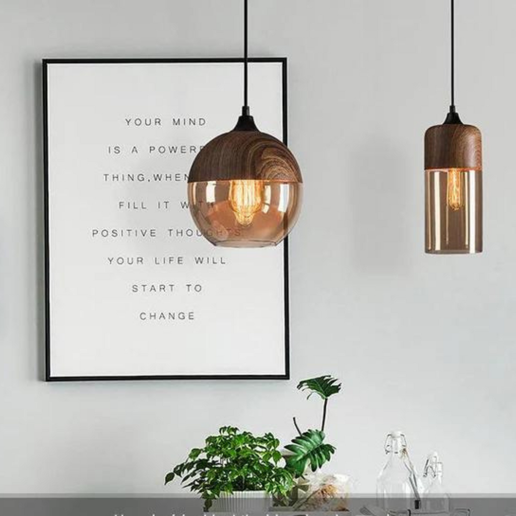 Arven – skandynawska drewniana lampa wisząca w ponadczasowym nordyckim designie z ciepłym światłem