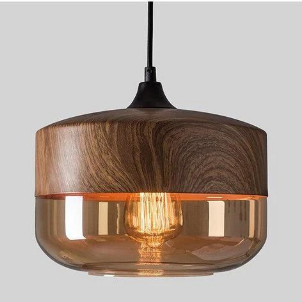 Arven – skandynawska drewniana lampa wisząca w ponadczasowym nordyckim designie z ciepłym światłem