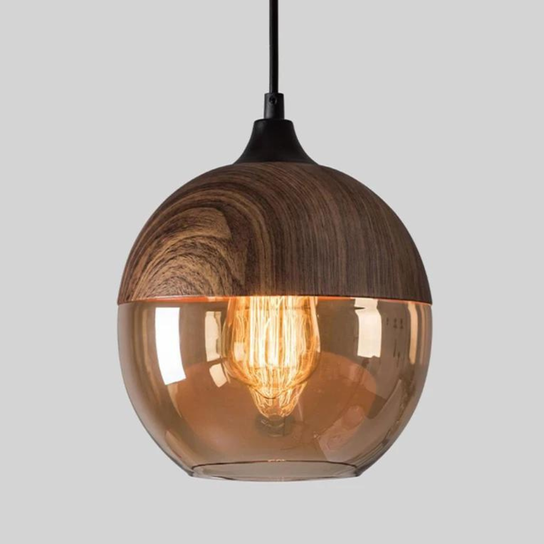 Arven – skandynawska drewniana lampa wisząca w ponadczasowym nordyckim designie z ciepłym światłem