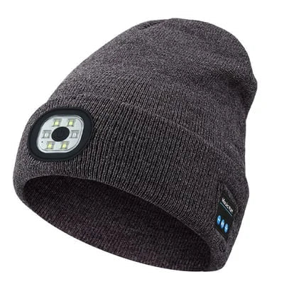 Czapka Bluetooth 3 w 1 z lampką LED