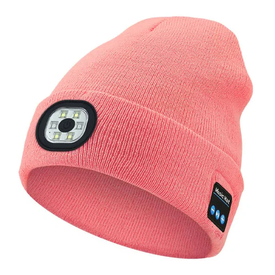 Czapka Bluetooth 3 w 1 z lampką LED