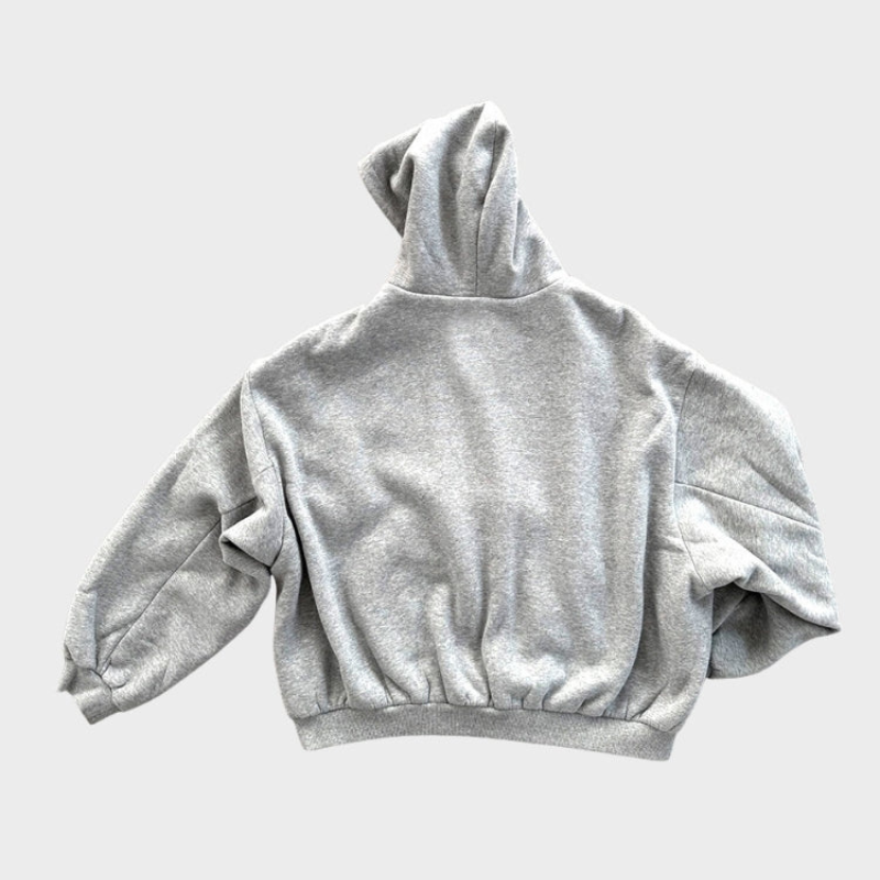 Dwustronna bluza oversize z kapturem