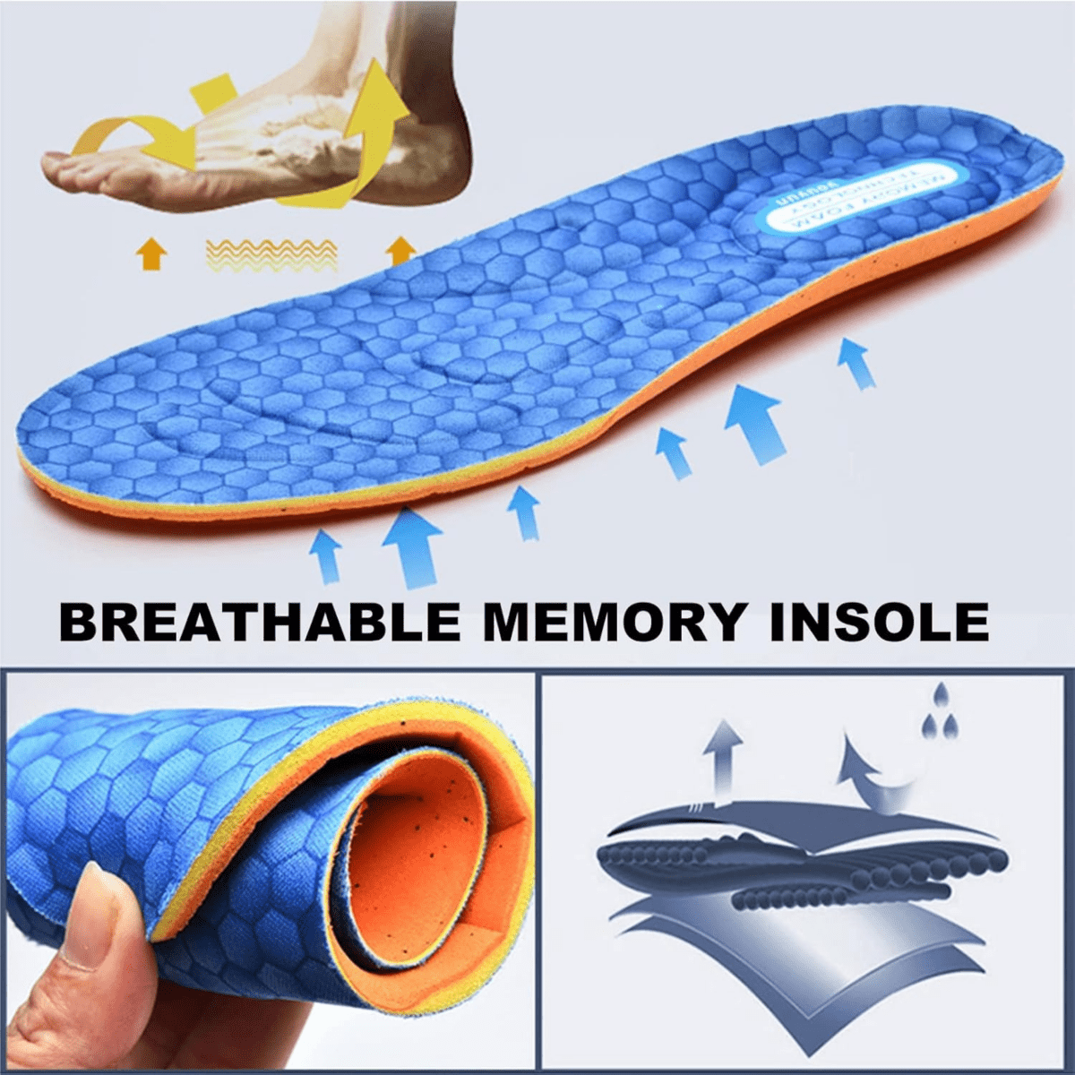 Ekstra szerokie buty dla diabetyków z pianką memory foam – odciążające i wygodne