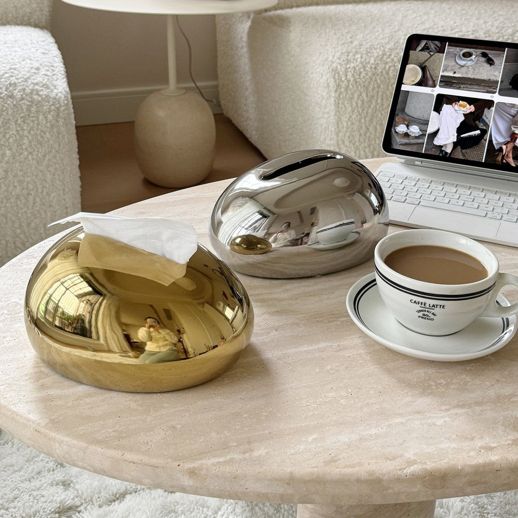 Eleganckie ceramiczne pudełko na chusteczki