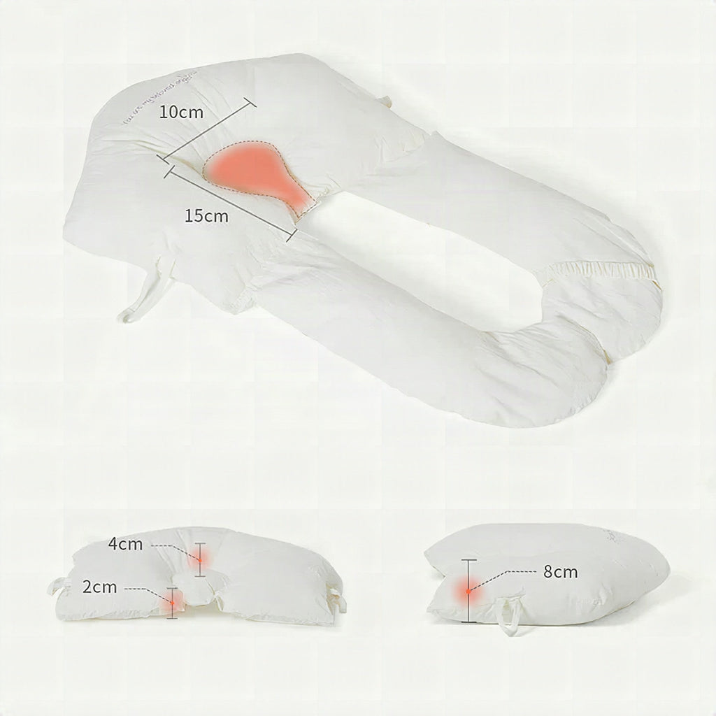 Ergonomiczna poduszka do spania dla niemowląt