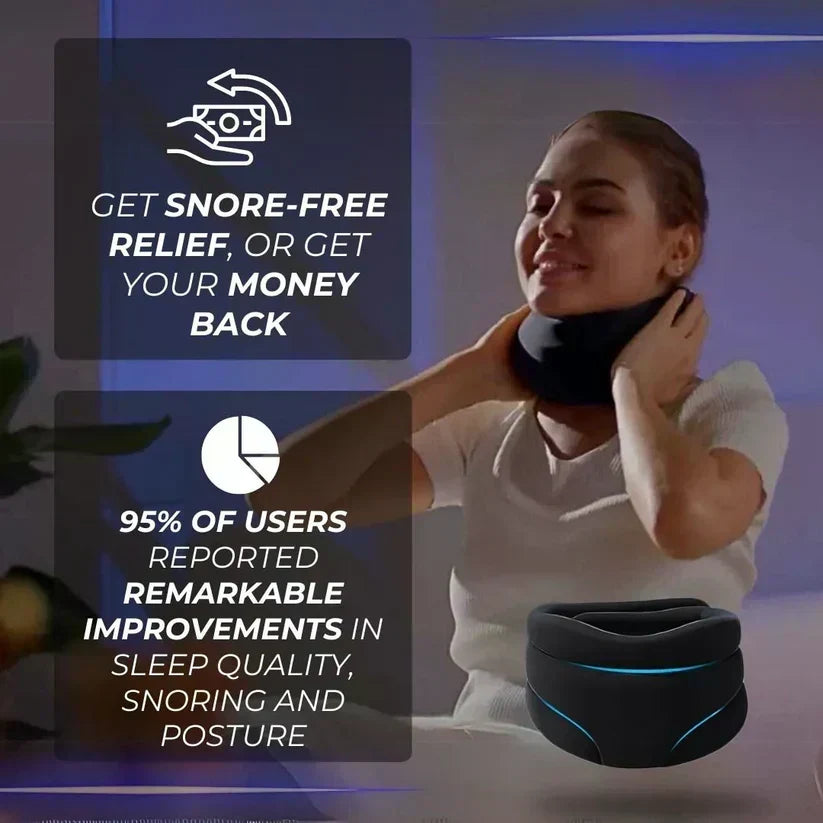 Ergonomiczna poduszka unisex do snu bez chrapania