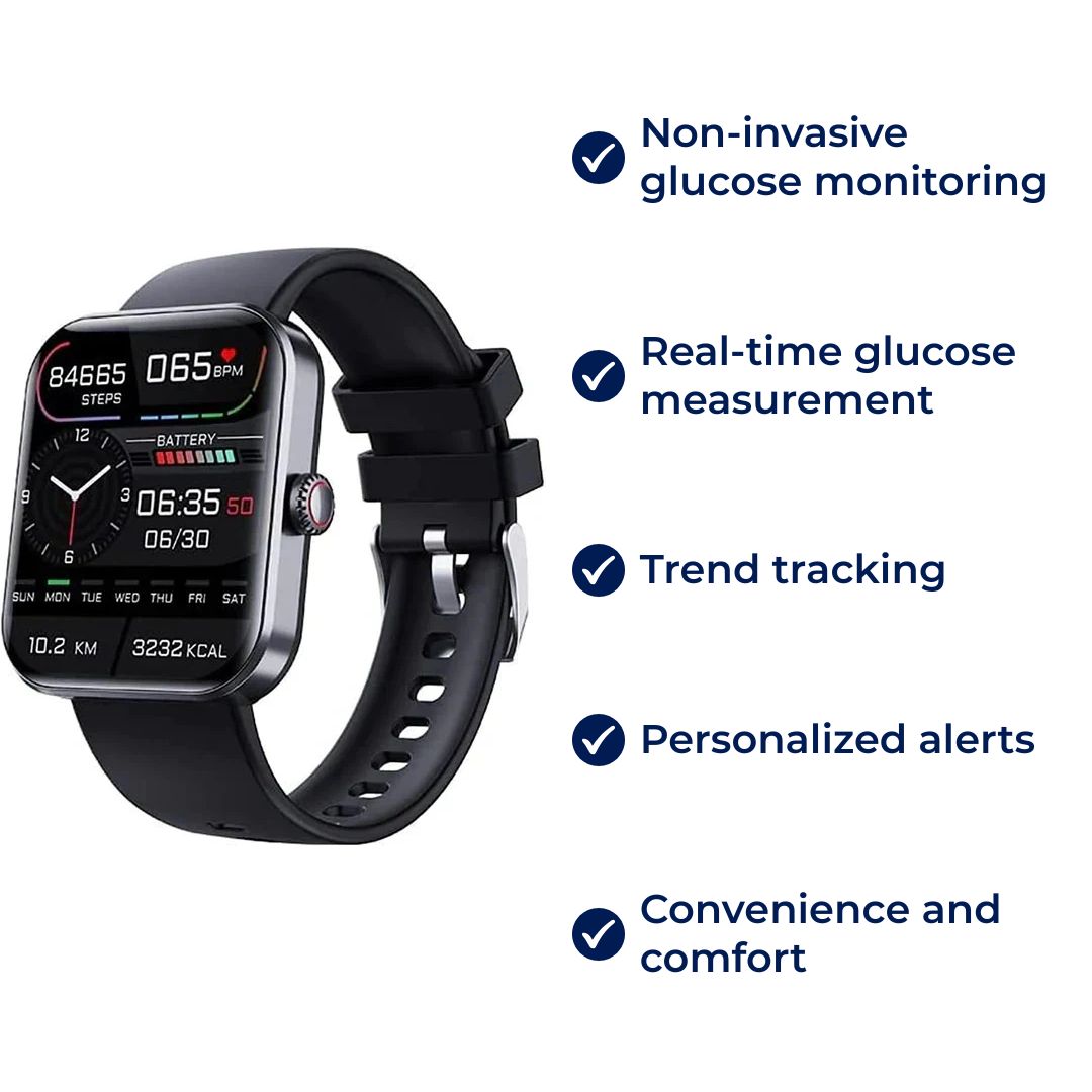 Glucowatch – smartwatch z nieinwazyjnym pomiarem glukozy, monitoringiem w czasie rzeczywistym i spersonalizowanymi alert