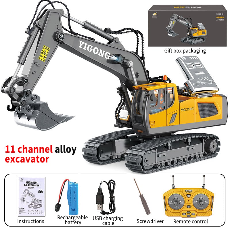 Hydrauliczna koparka Full Metal Graver G308H 1/14 RTR