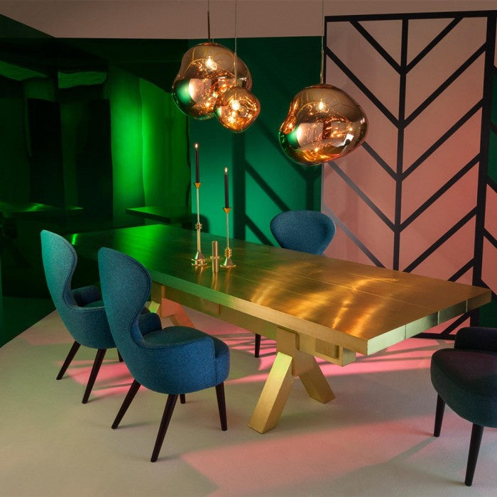 Jessamy – wisząca lampa kula z akrylu z lustrzanym wykończeniem do jadalni i kuchni