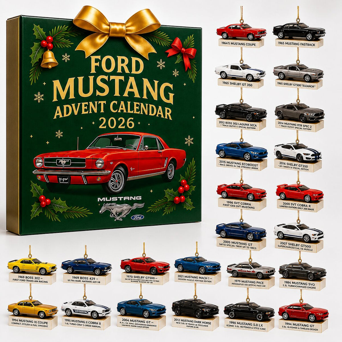 Kalendarz adwentowy Mustang 2026