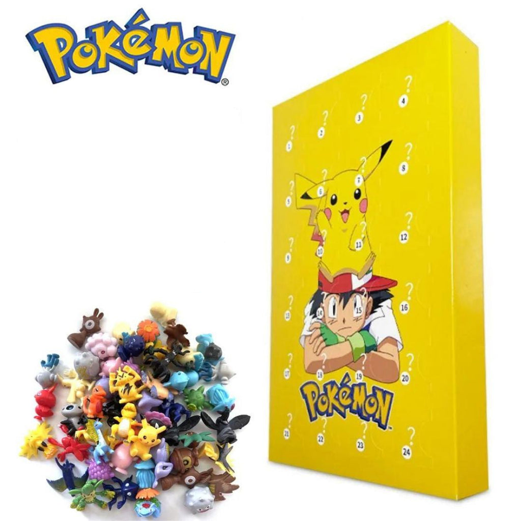 Kalendarz adwentowy Pokémon 2026 — 24 niespodzianki w postaci figurek 3D
