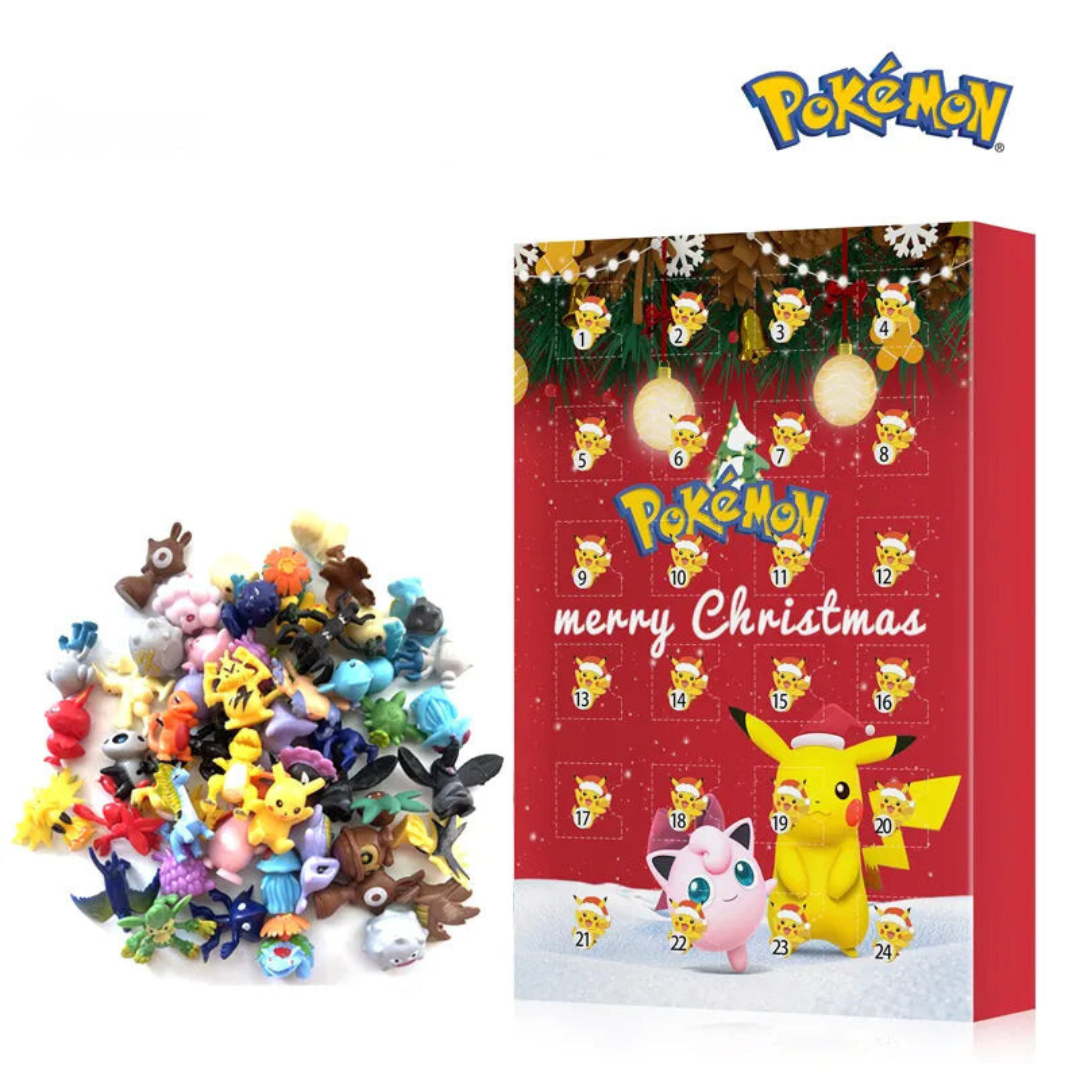 Kalendarz adwentowy Pokémon 2026 — 24 niespodzianki w postaci figurek 3D