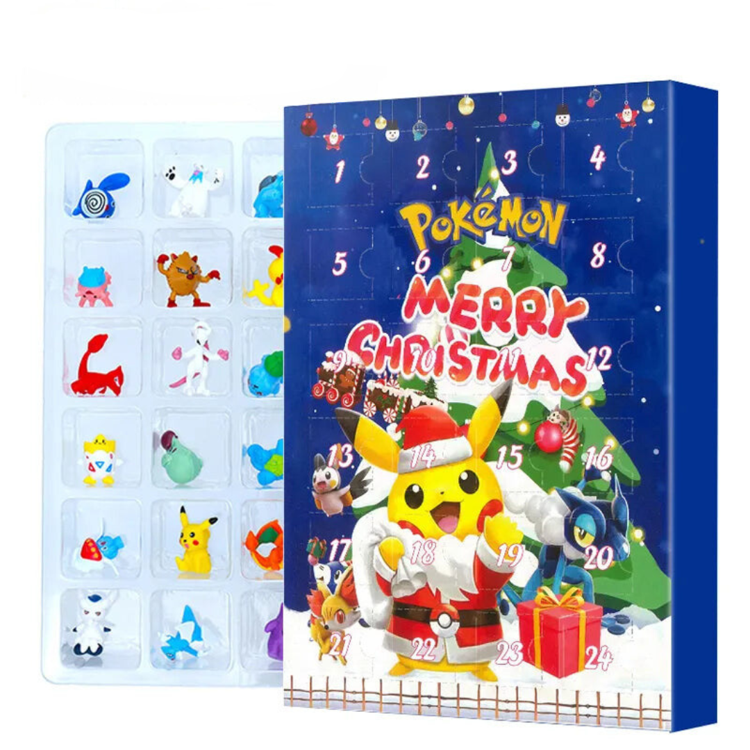 Kalendarz adwentowy Pokémon 2026 — 24 niespodzianki w postaci figurek 3D