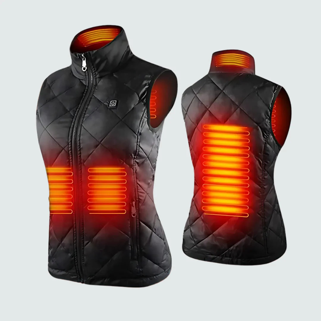Kamizelka grzewcza damska Polwora X – 3 poziomy temperatury 45–65 °C