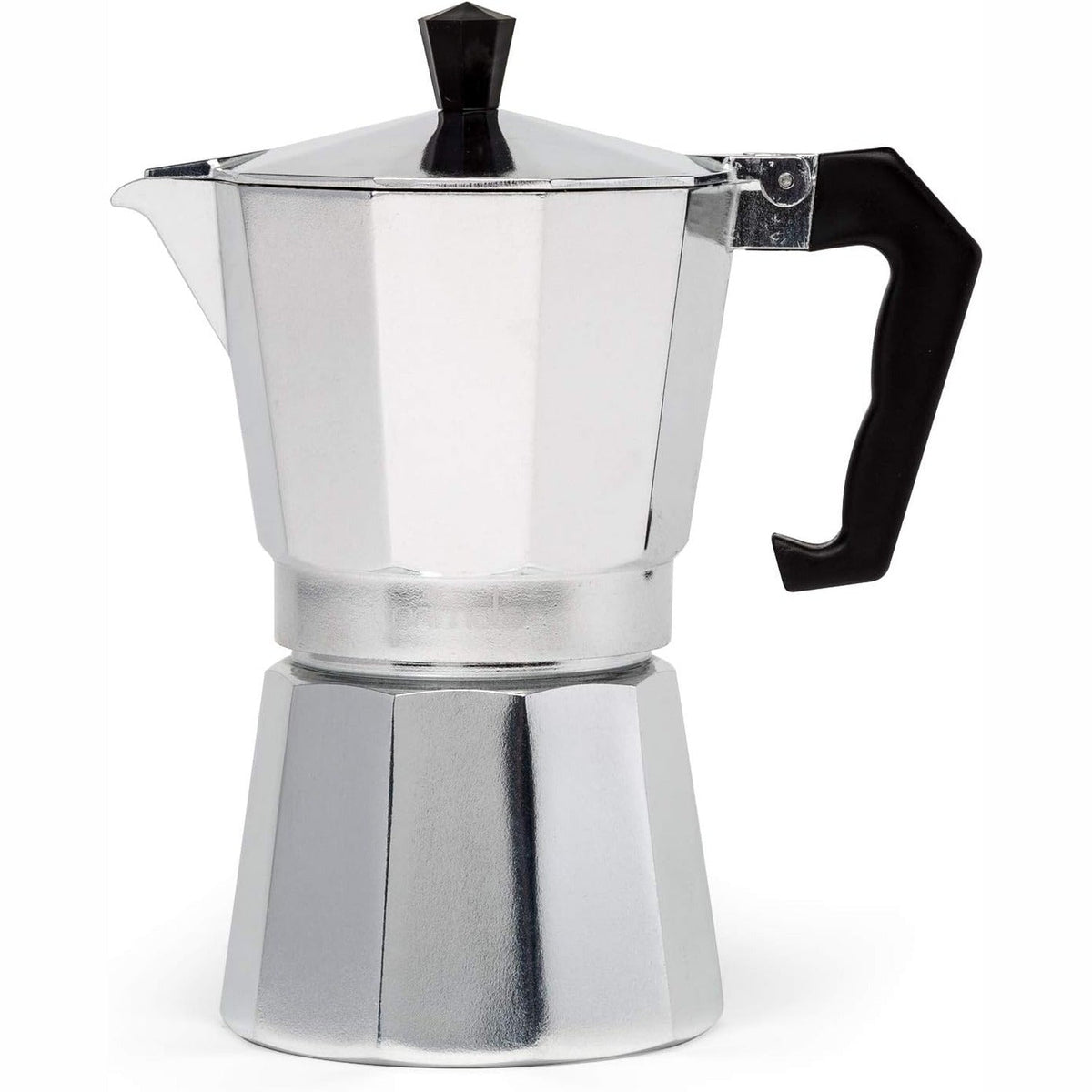 Klasyczna kawiarka do espresso, moka do kawy w stylu włoskim i kubańskim