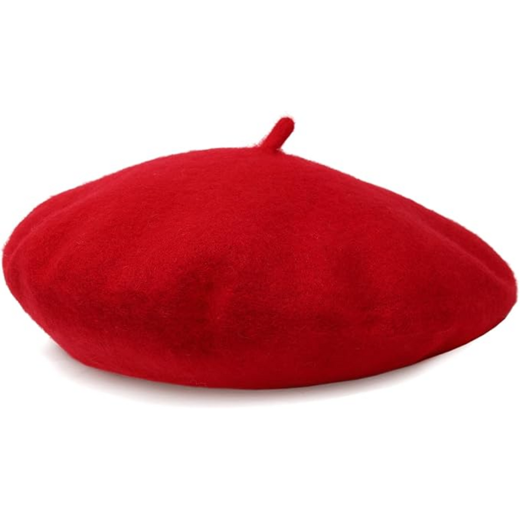 Klasyczny francuski beret wełniany Evelyne