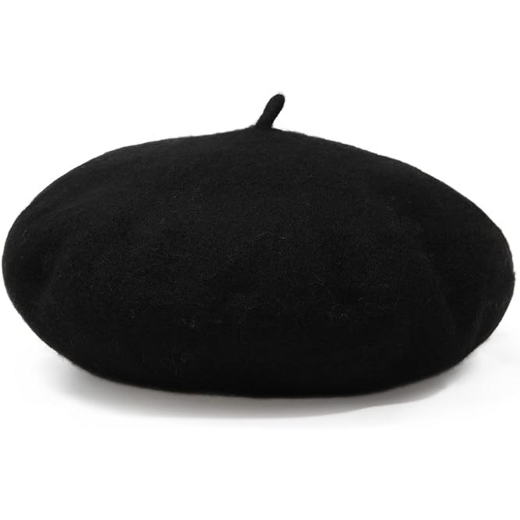 Klasyczny francuski beret wełniany Evelyne