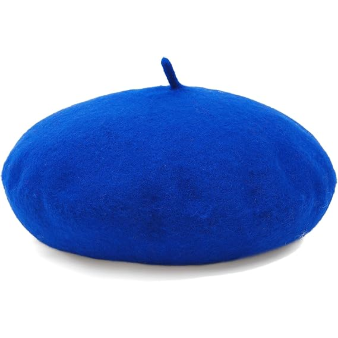 Klasyczny francuski beret wełniany Evelyne