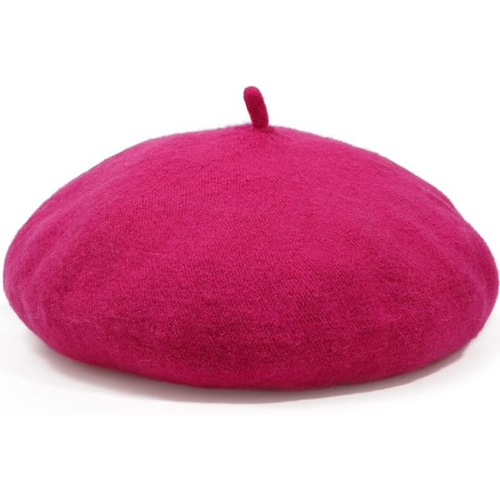Klasyczny francuski beret wełniany Evelyne