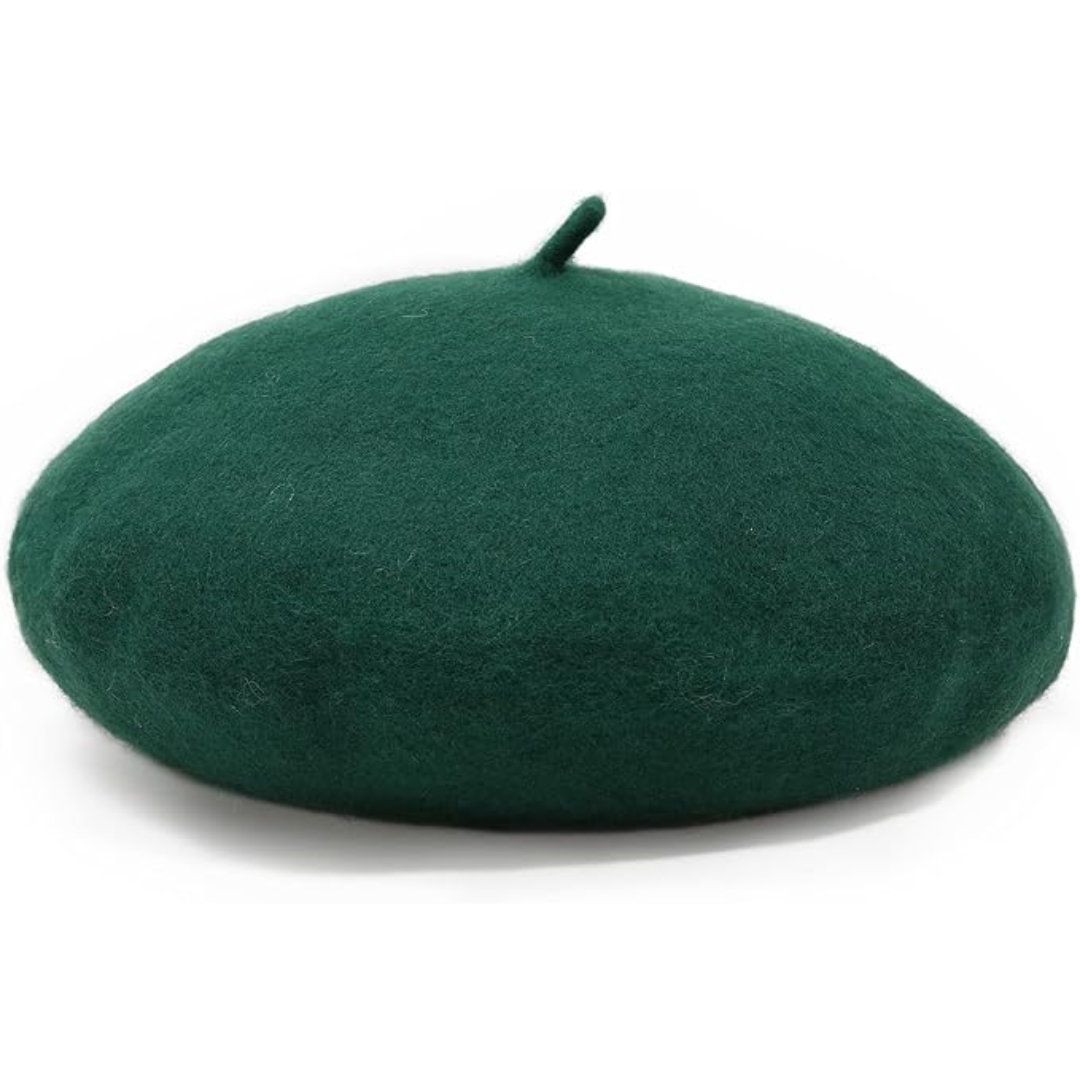 Klasyczny francuski beret wełniany Evelyne
