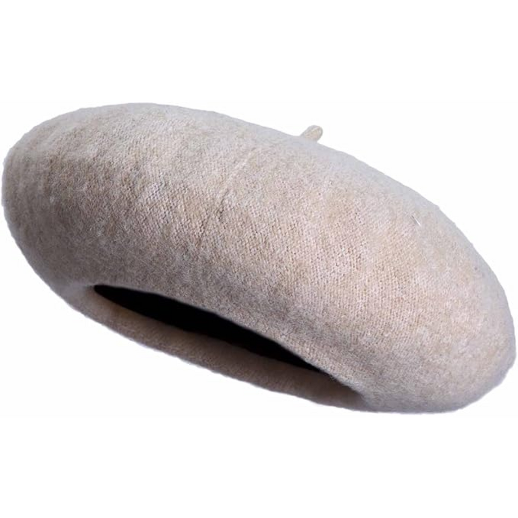 Klasyczny francuski beret wełniany Evelyne