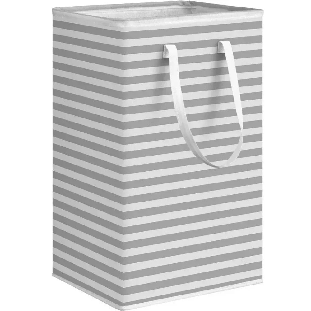 Kosz na pranie 75 l wodoodporny, składany, materiałowy, z uchwytami