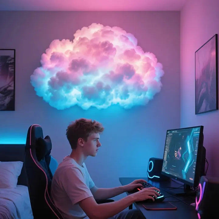 Lampa LED Cloud Magic — zanurz się w magicznym spokoju i czarujących chwilach relaksu