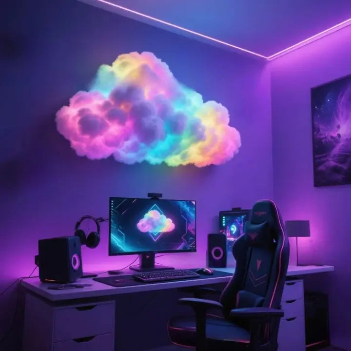Lampa LED Cloud Magic — zanurz się w magicznym spokoju i czarujących chwilach relaksu