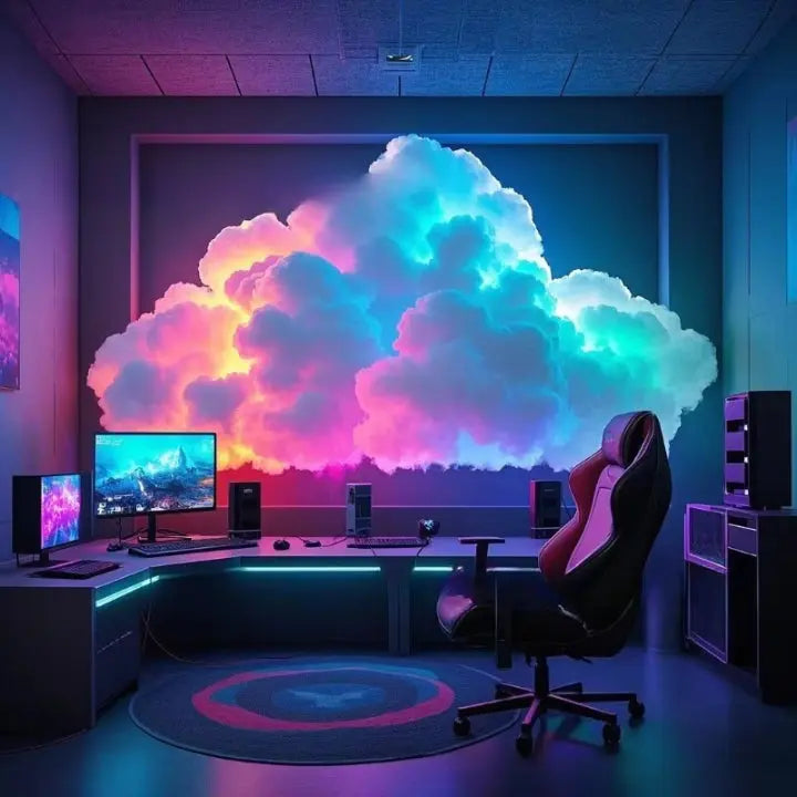 Lampa LED Cloud Magic — zanurz się w magicznym spokoju i czarujących chwilach relaksu