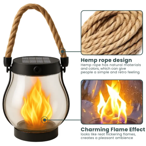 Lampion solarny Fire Seed — magiczny płomień, który rozgrzewa serce i oczarowuje każdej nocy