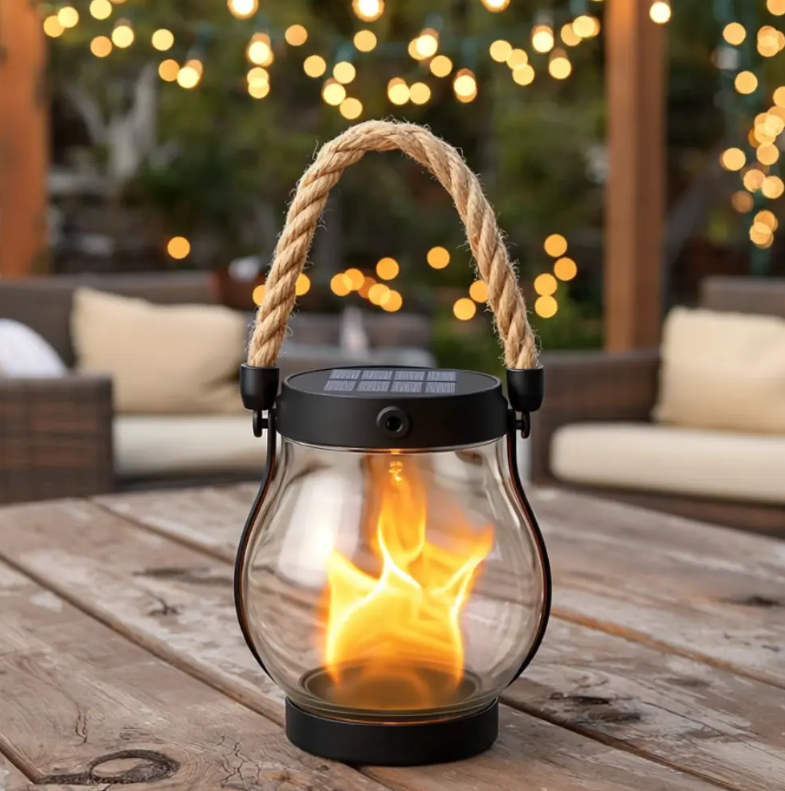 Lampion solarny Fire Seed — magiczny płomień, który rozgrzewa serce i oczarowuje każdej nocy