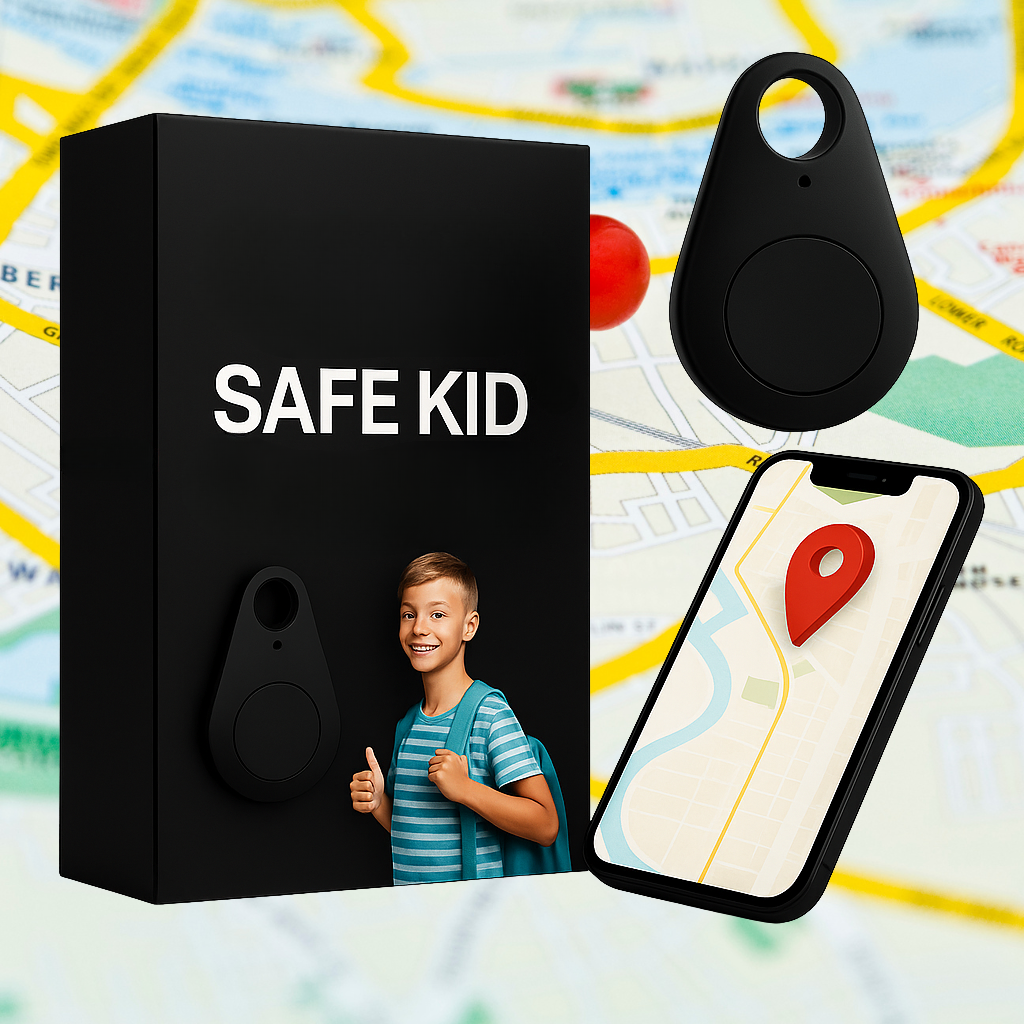 Lokalizator GPS dla dziecka z lokalizacją na żywo i przyciskiem SOS