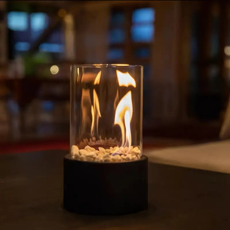 LumiFlame – nowoczesny przenośny kominek