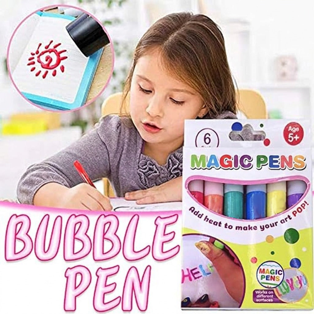 Magiczne pisaki 3D – rysuj i twórz wypukłe obrazy