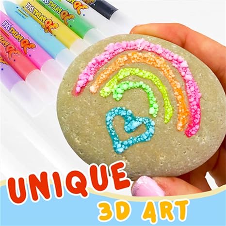 Magiczne pisaki 3D – rysuj i twórz wypukłe obrazy