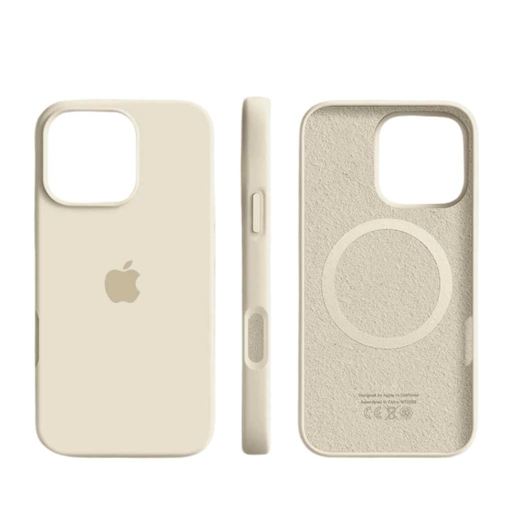 Magnetyczne etui silikonowe z powierzchnią soft-touch do iPhone'a