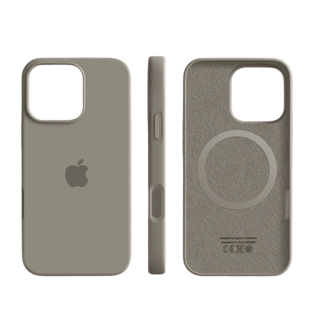 Magnetyczne etui silikonowe z powierzchnią soft-touch do iPhone'a