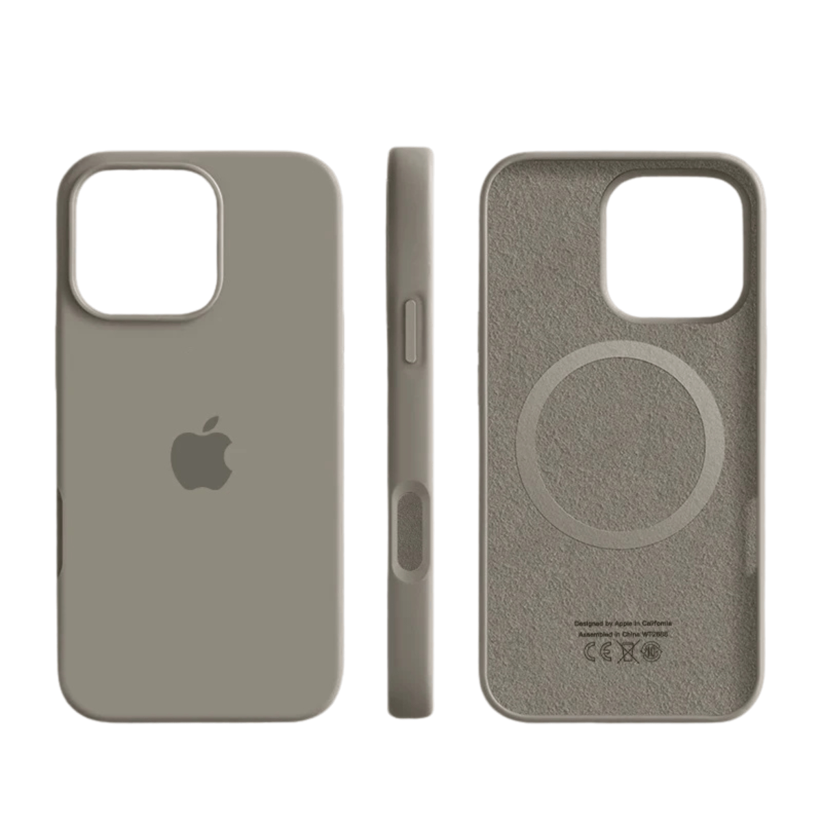 Magnetyczne etui silikonowe z powierzchnią soft-touch do iPhone'a