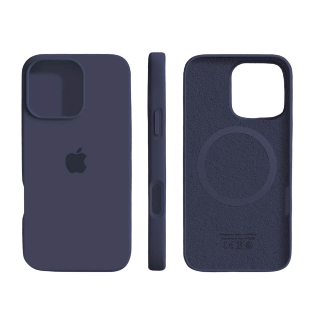 Magnetyczne etui silikonowe z powierzchnią soft-touch do iPhone'a