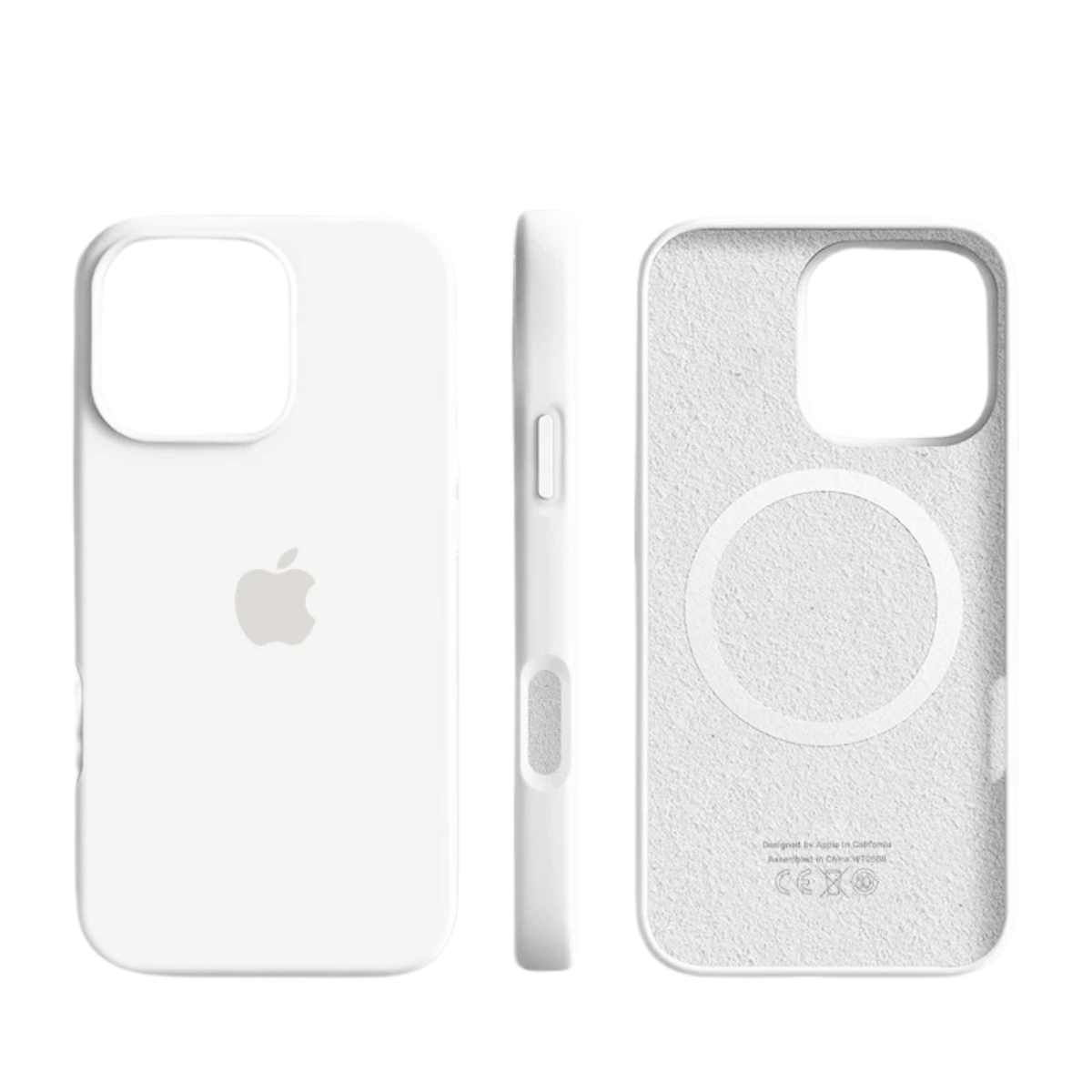 Magnetyczne etui silikonowe z powierzchnią soft-touch do iPhone'a
