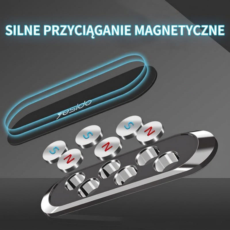 Magnetyczny uchwyt do telefonu – bez wiercenia