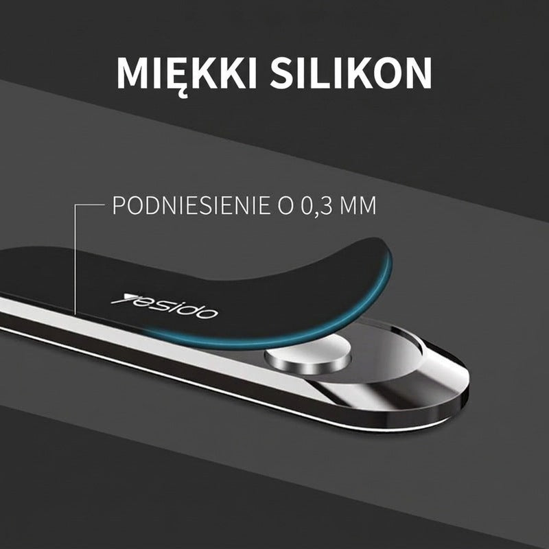 Magnetyczny uchwyt do telefonu – bez wiercenia