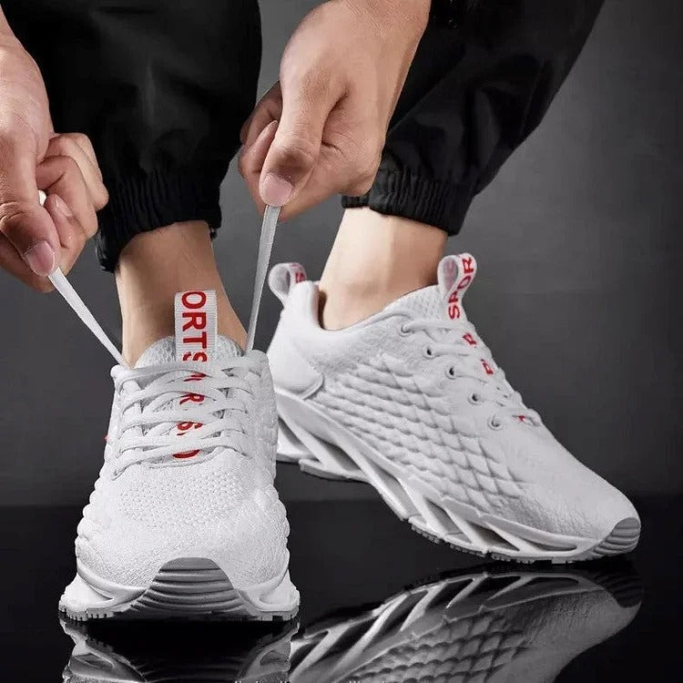 Męskie ortopedyczne buty sportowe z podeszwą wspierającą
