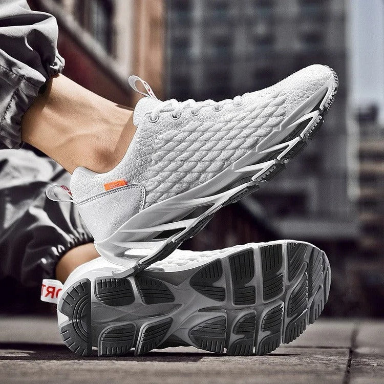 Męskie ortopedyczne buty sportowe z podeszwą wspierającą